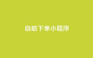 自助下单小程序,dy点赞24小时 - QQ空间访问量免费 - ks业务下单平台最新